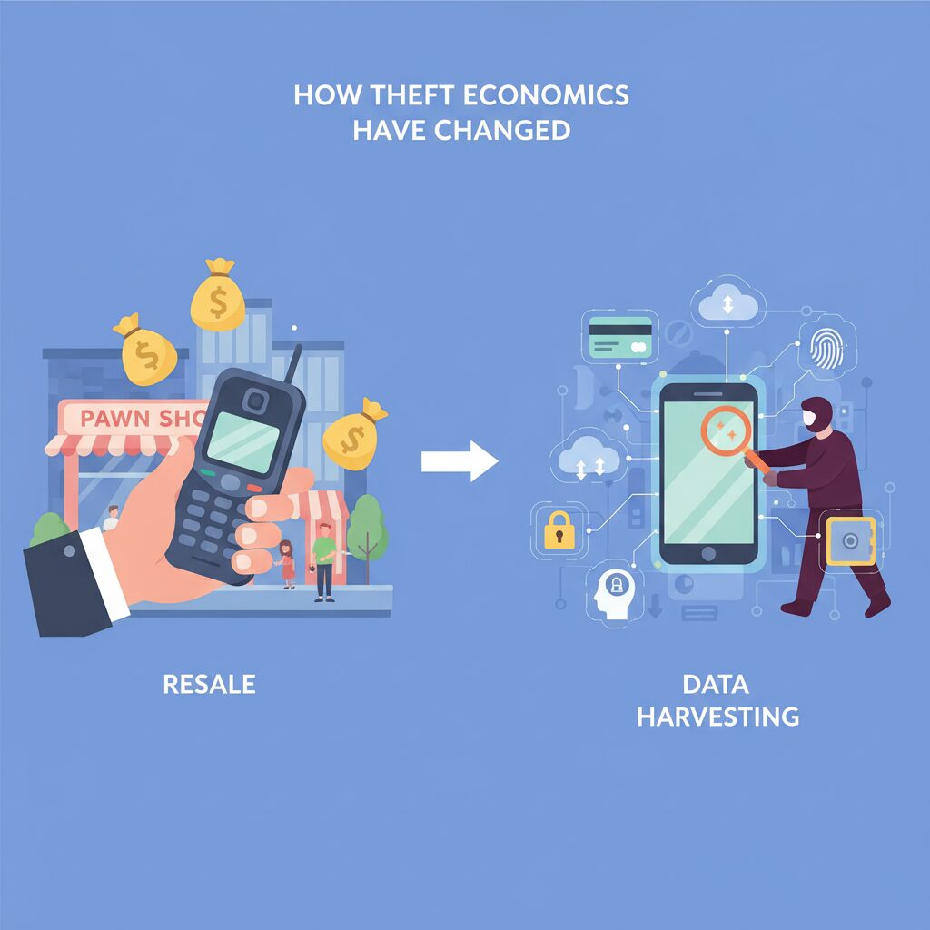 From Resale to Data Harvesting: How Theft Economics Have Changed のイメージ