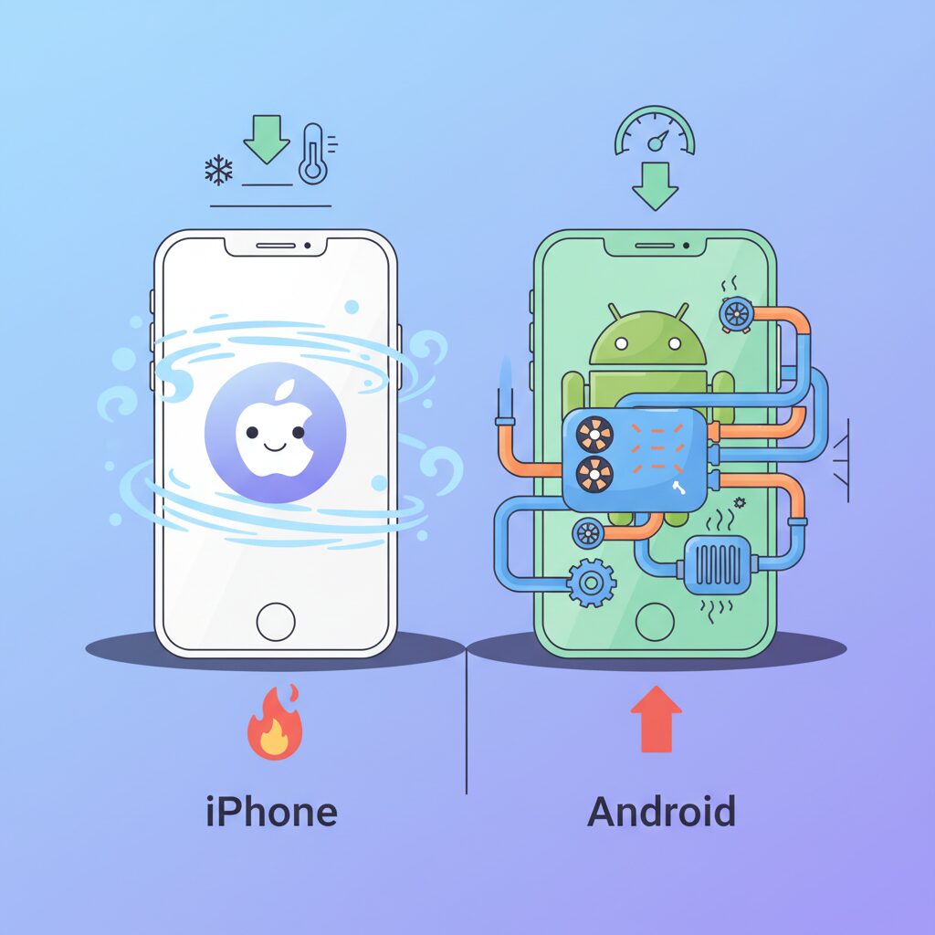 Smartphone Thermal Management: iPhone vs Android Approaches のイメージ