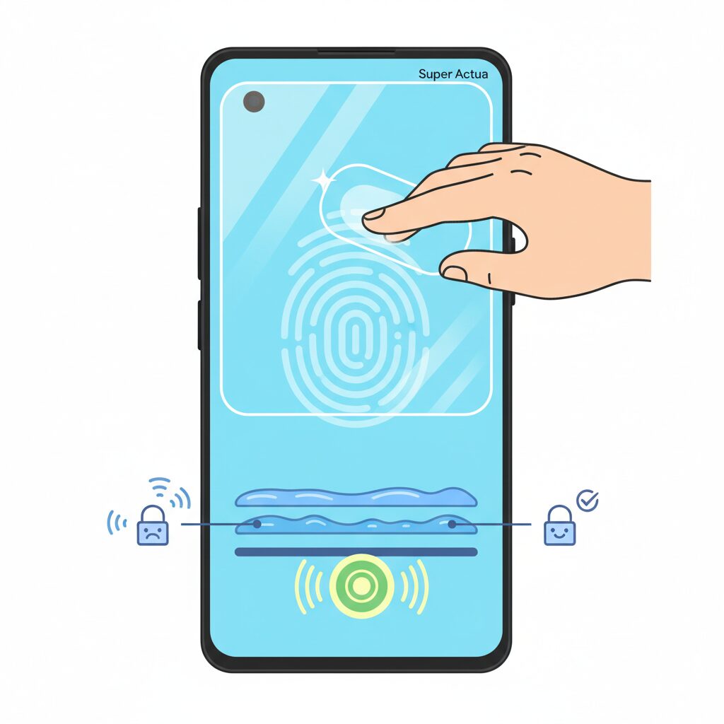 How Screen Protector Thickness and Adhesives Affect Biometrics のイメージ