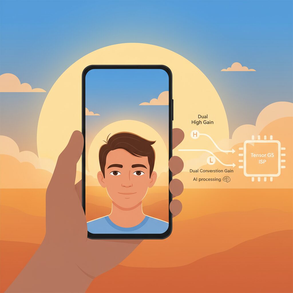 Image Sensors and Dual Conversion Gain in the Pixel 10 Pro のイメージ