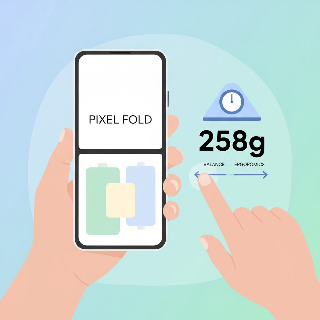 Pixel 10 Pro Fold at 258g: What the Numbers Really Mean のイメージ