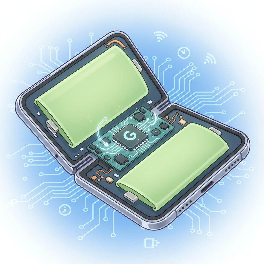 Battery Capacity and Dual-Cell Design Inside the Pixel 10 Pro Fold のイメージ
