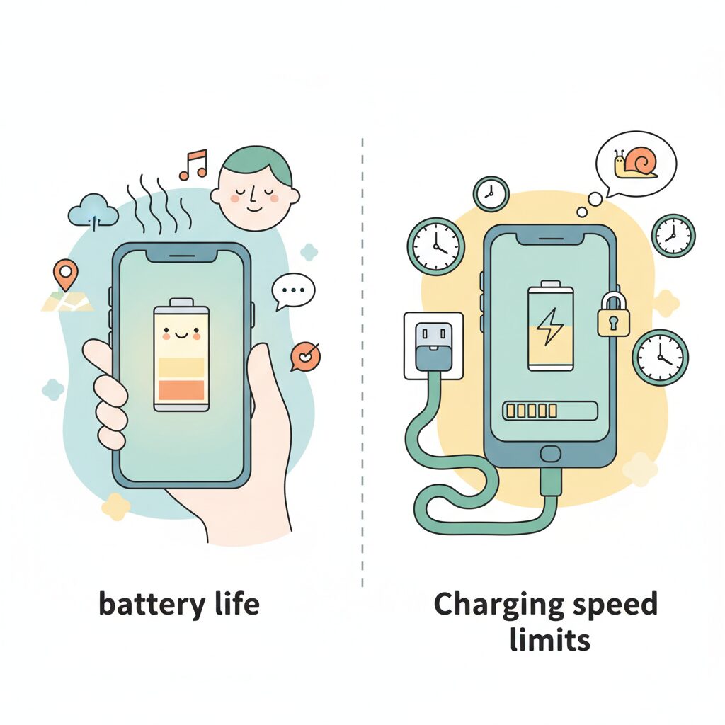 Charging Speed Limits and Their Impact on Daily Use のイメージ