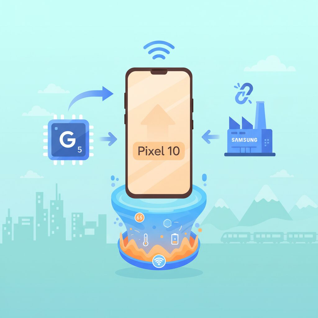 Tensor G5 and the Strategic Move from Samsung to TSMC のイメージ