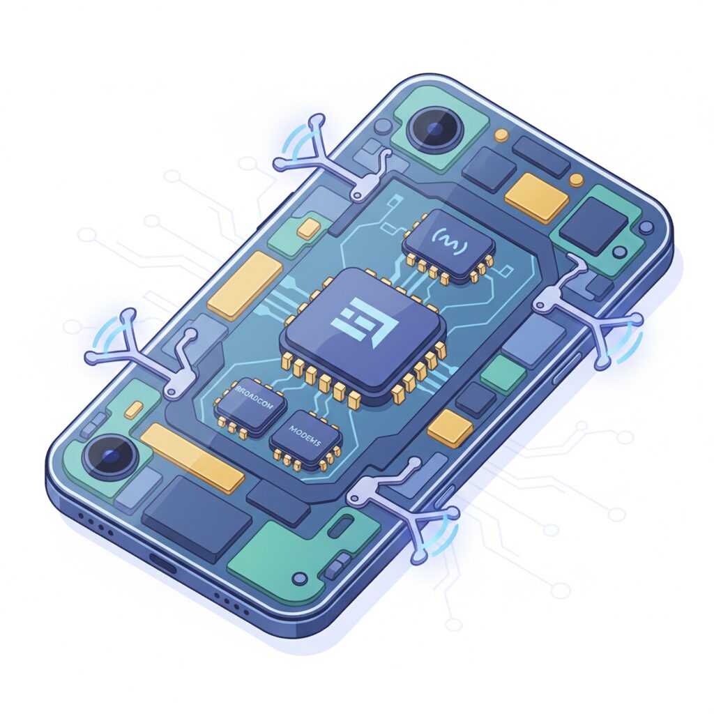 Inside the Pixel 10 Wi‑Fi Hardware: Broadcom, Modems, and Antenna Design のイメージ