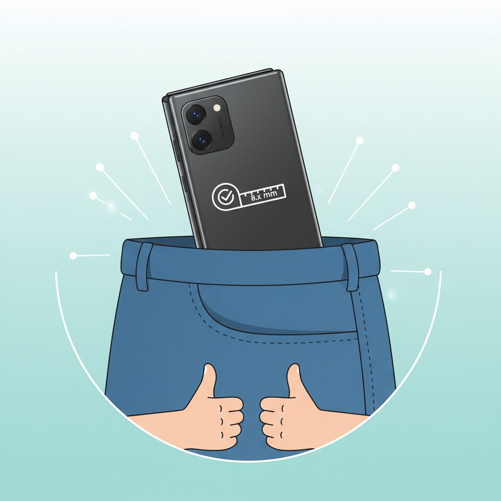 Breaking the 9 mm Barrier: How Thinness Changed the Foldable Experience のイメージ