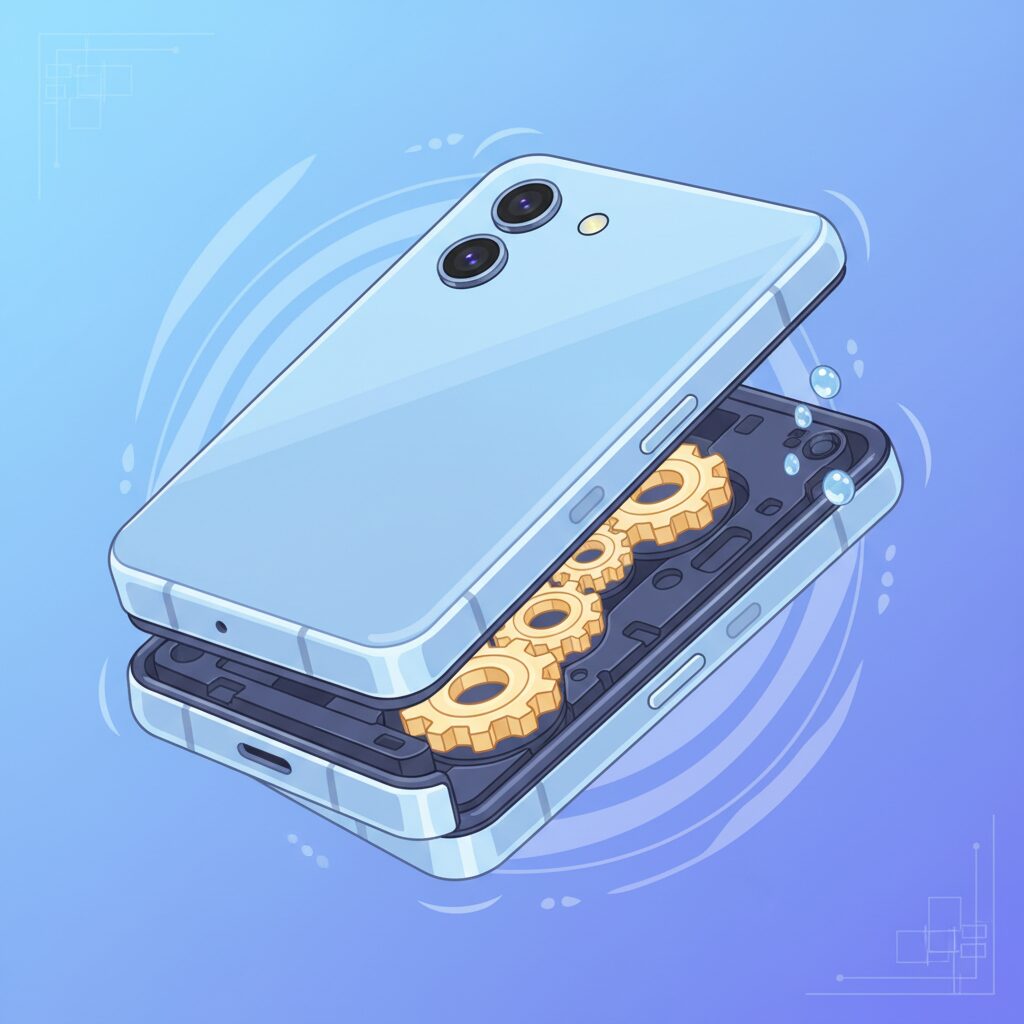 Armor FlexHinge: How Samsung Reengineered the Flip7 Hinge のイメージ