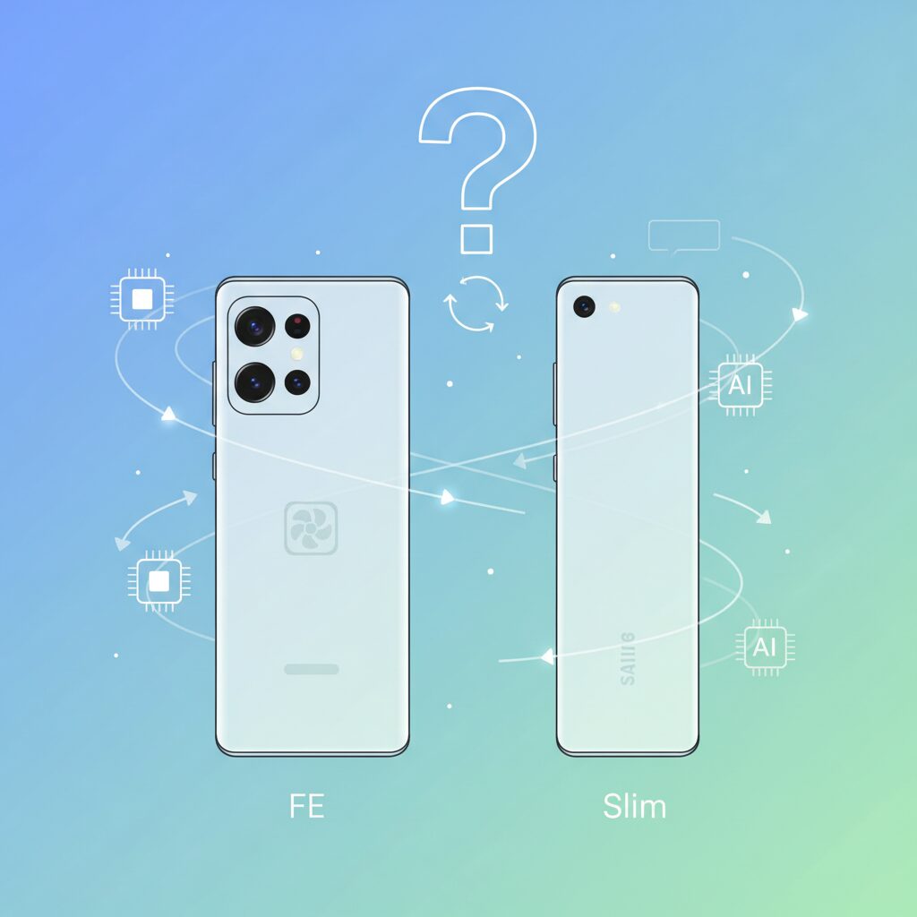 Galaxy S25 FE vs. the Rumored S25 Slim: Clearing Up the Confusion のイメージ