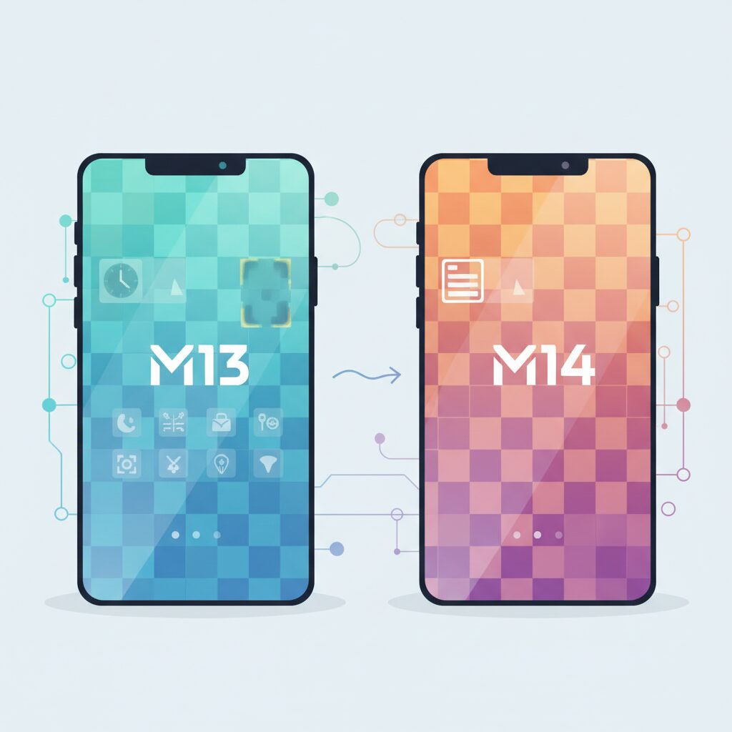 Samsung Galaxy Display Materials and the M13 vs M14 Debate のイメージ