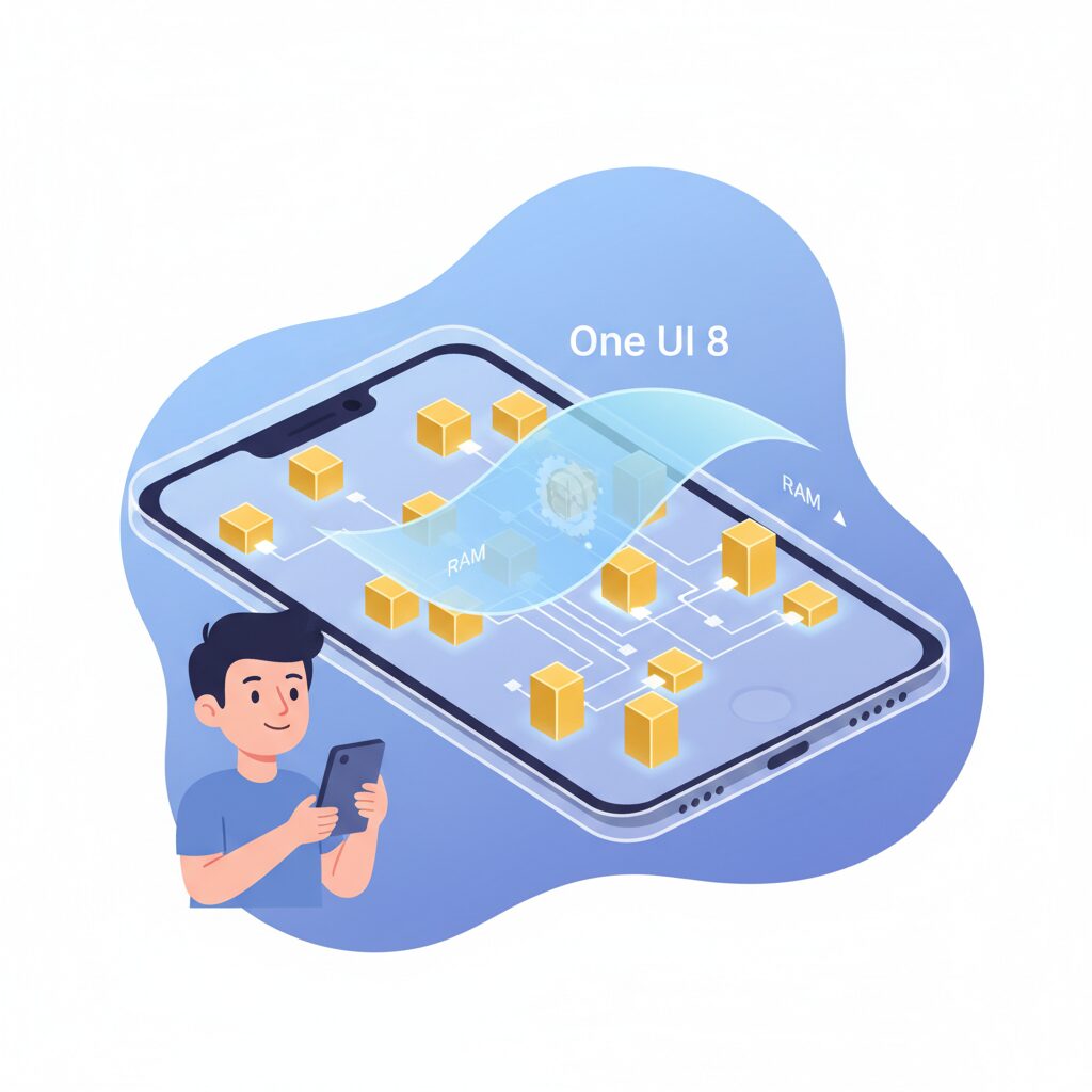 Why RAM Usage Looks Higher After One UI 8 and What It Means のイメージ