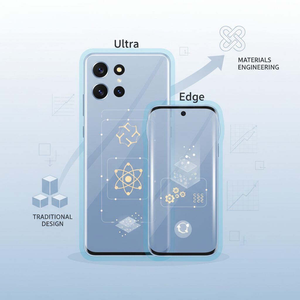 Galaxy S25 Ultra and Edge: A Shift Toward Materials Engineering のイメージ