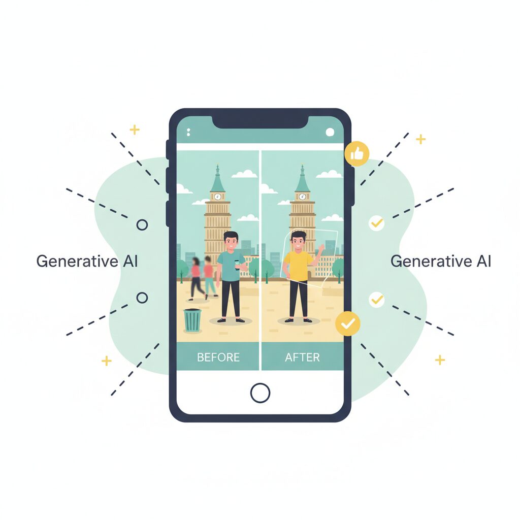 Real-World Success Cases for Generative Photo Editing のイメージ