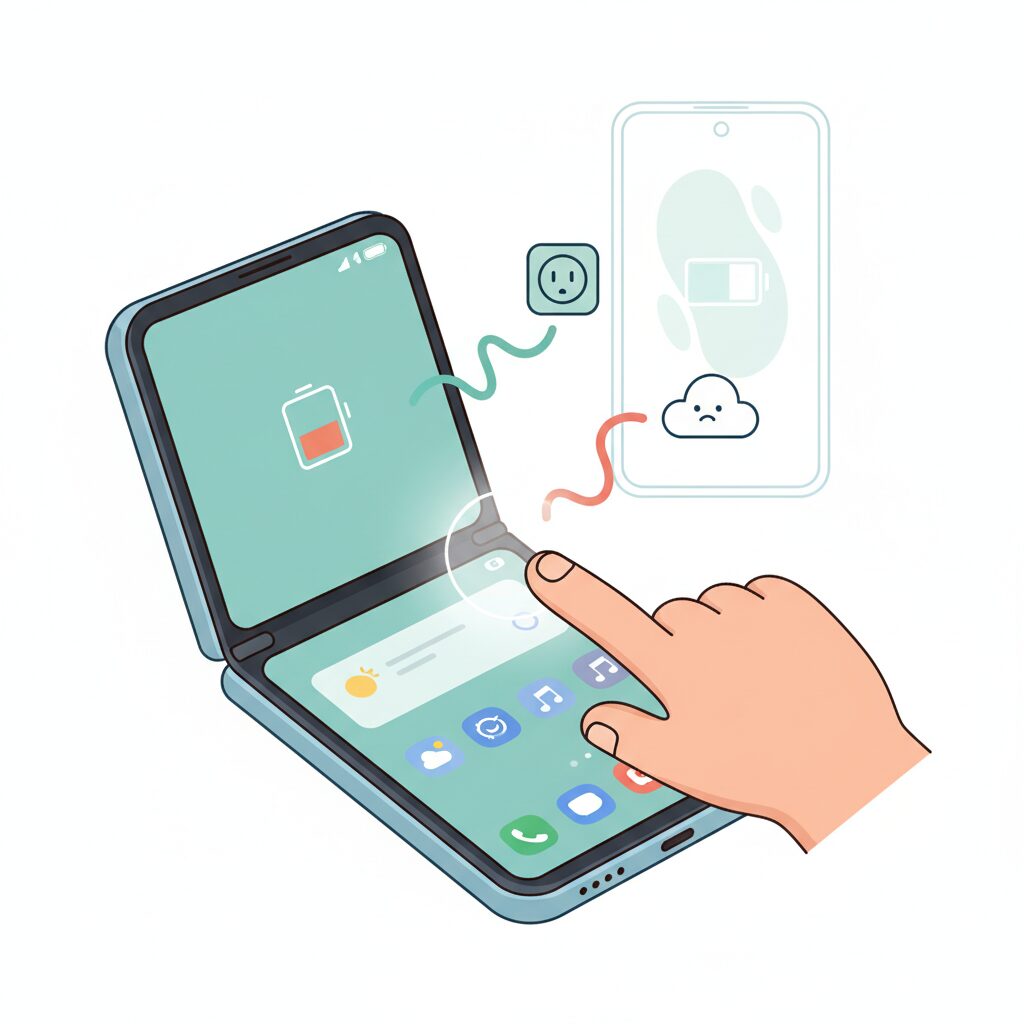 Cover Display Expansion: Convenience Versus Power Draw のイメージ