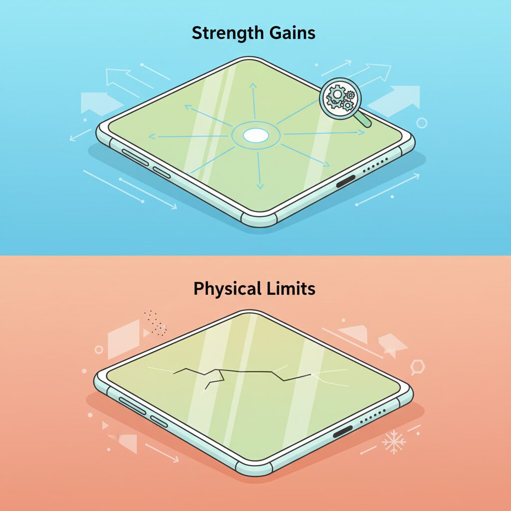 Ultra-Thin Glass Explained: Strength Gains and Physical Limits のイメージ