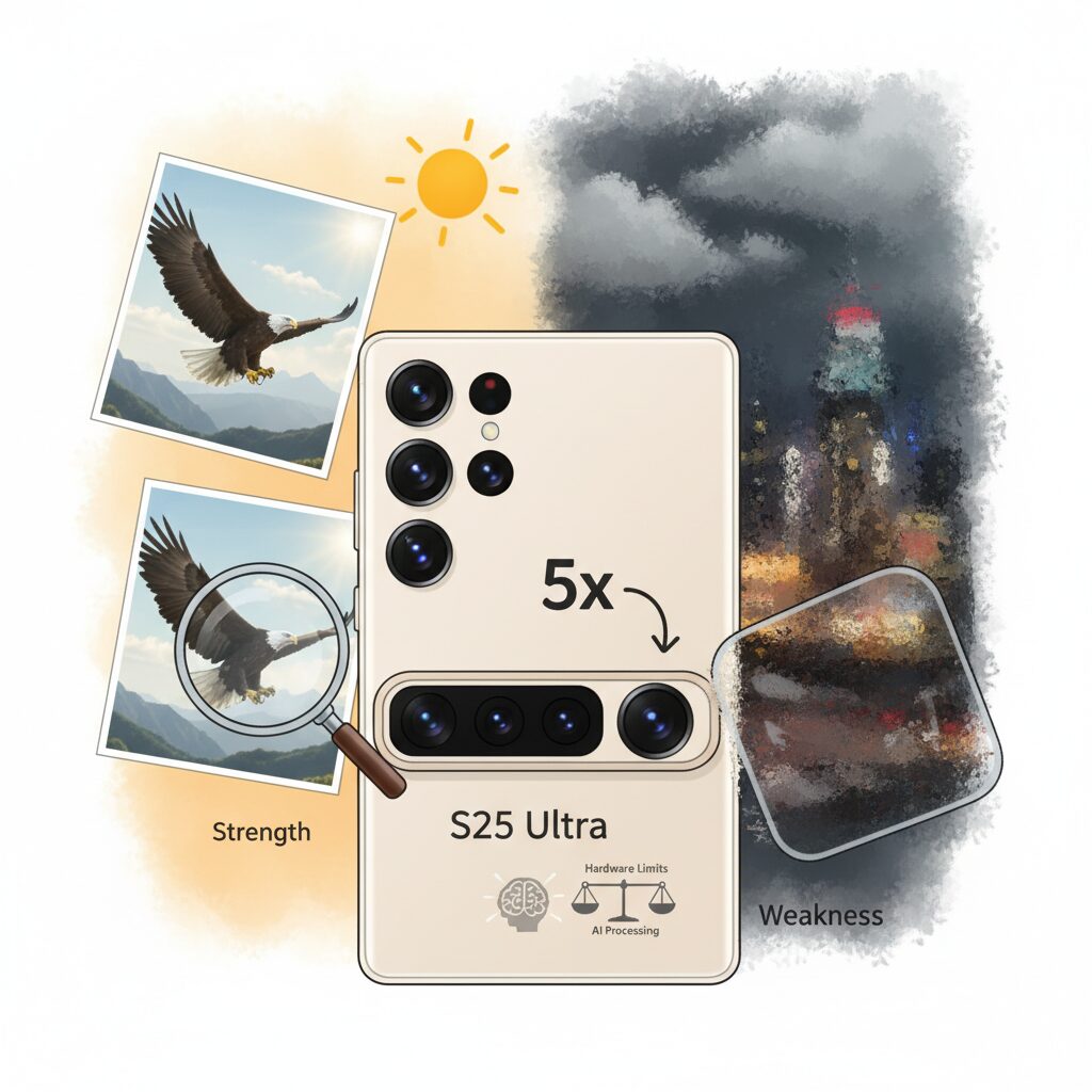 Strengths and Weaknesses of the 5x Periscope Zoom のイメージ