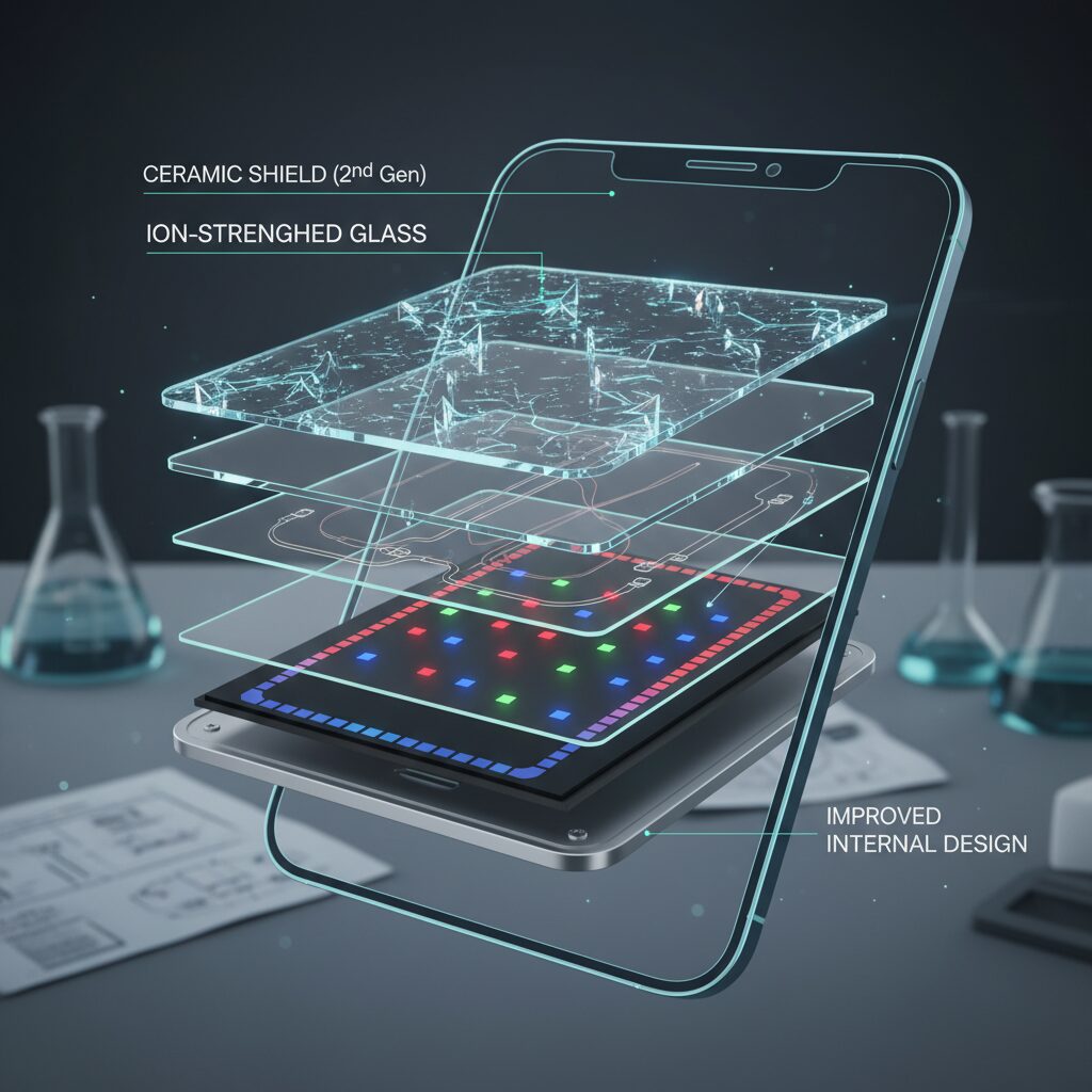 Inside the iPhone 16 Display: Ceramic Shield and Material Science のイメージ
