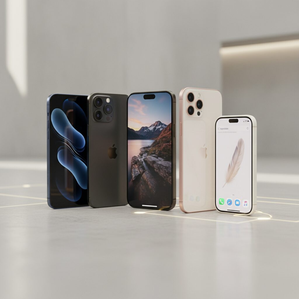 Four Clear Product Pillars: Standard, Pro, Air, and Essential のイメージ