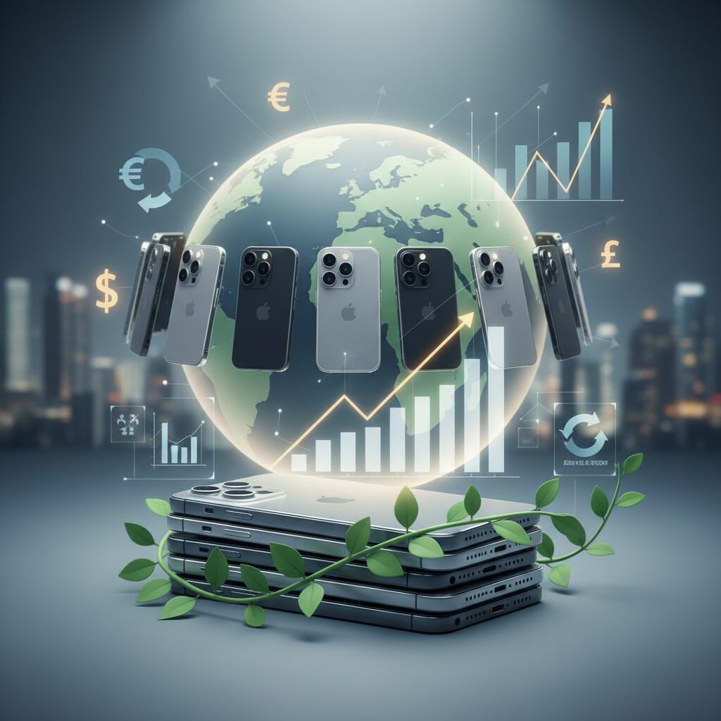 The Expanding Used Smartphone Market and Sustainability Trends のイメージ