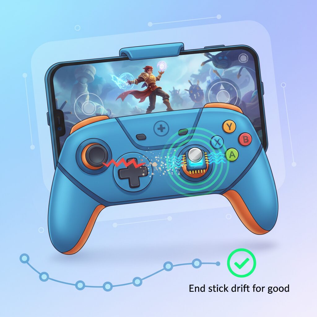 Hall Effect Sensors Explained: Ending Stick Drift for Good のイメージ