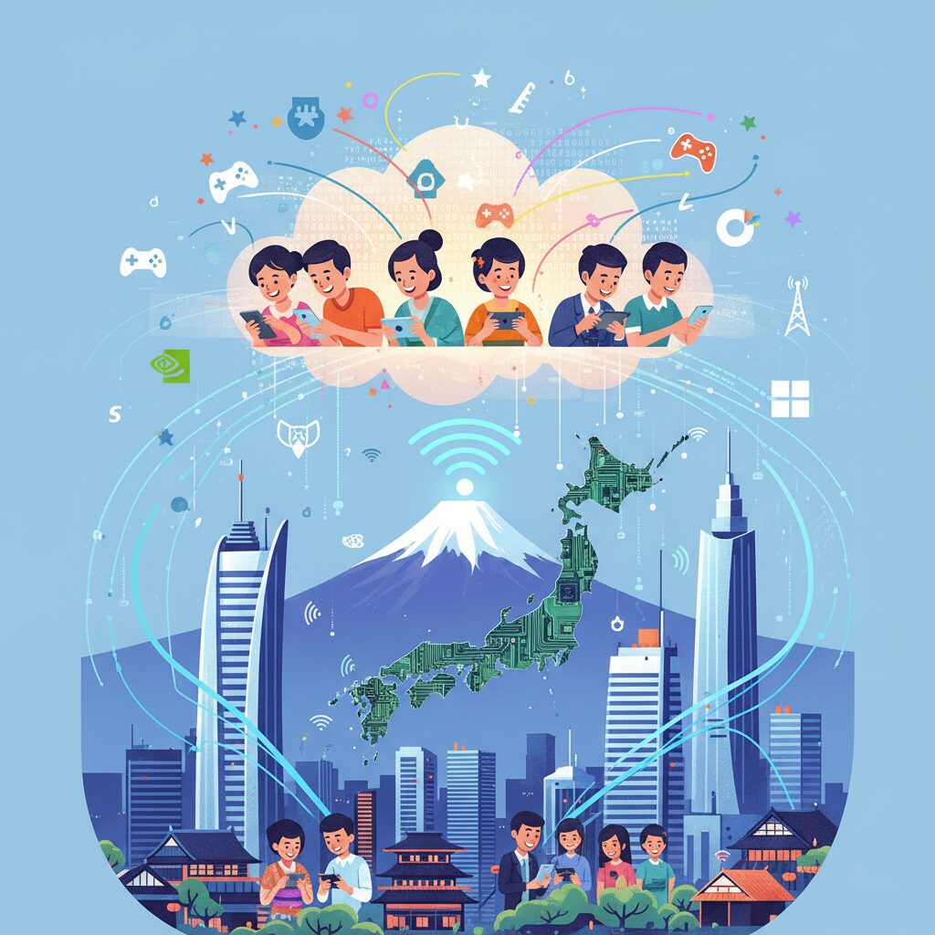 Why Japan Is Becoming a Global Testbed for Cloud Gaming のイメージ