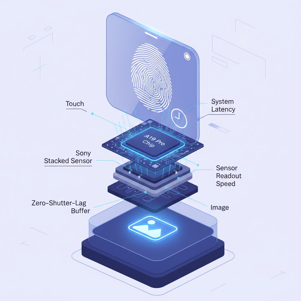 Understanding the Layers of Camera Latency from Touch to Image のイメージ