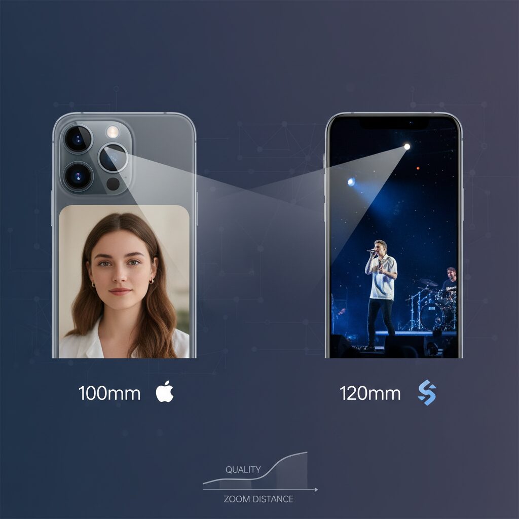 100mm vs 120mm: Apple’s Philosophy Behind the Focal Length Shift のイメージ