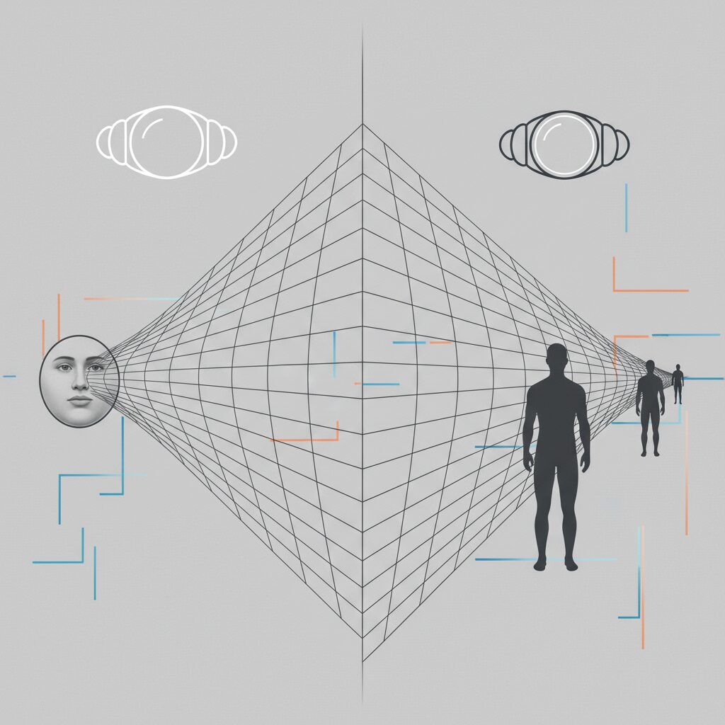 Optical Distortion vs Perspective Distortion Explained のイメージ