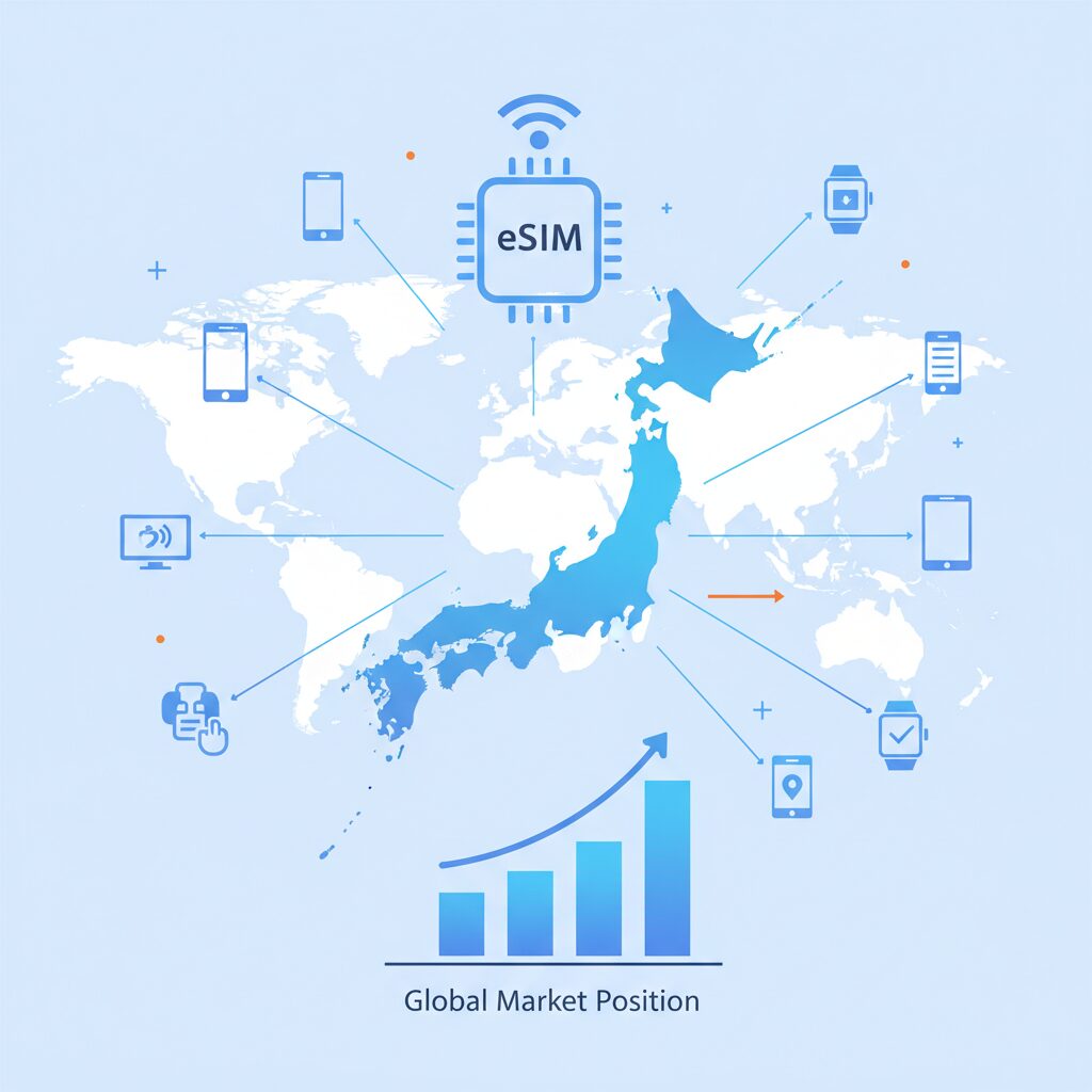 Japan’s Unique eSIM Landscape and Global Market Position のイメージ