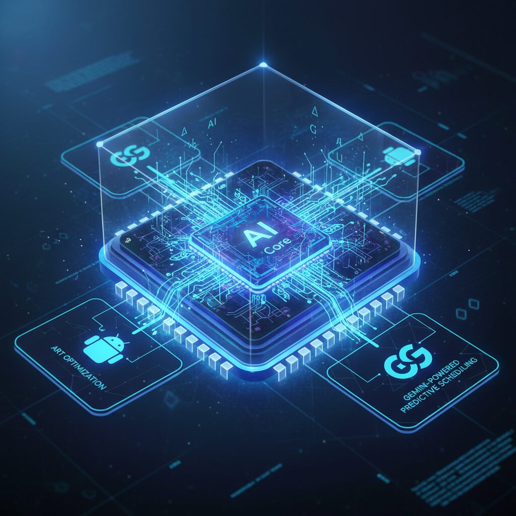 Android 16’s AI Core: ART Optimization and Gemini-Powered Predictive Scheduling のイメージ