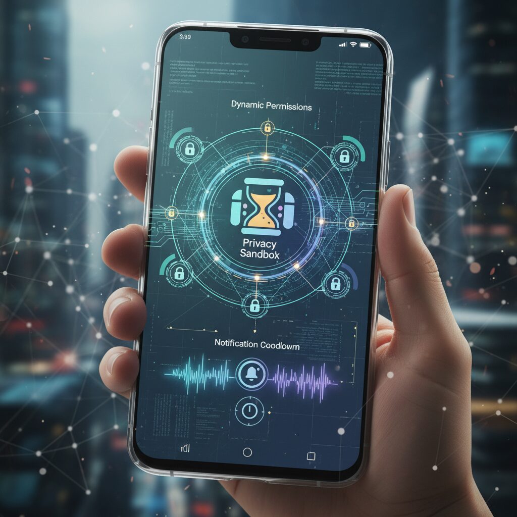 Android 16 Deep Dive: Privacy Sandbox, Dynamic Permissions, and Notification Cooldown のイメージ