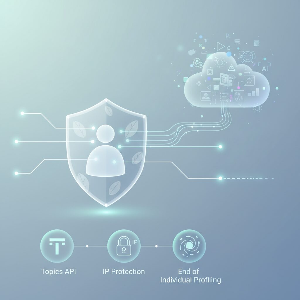 Topics API, IP Protection, and the End of Individual Profiling のイメージ