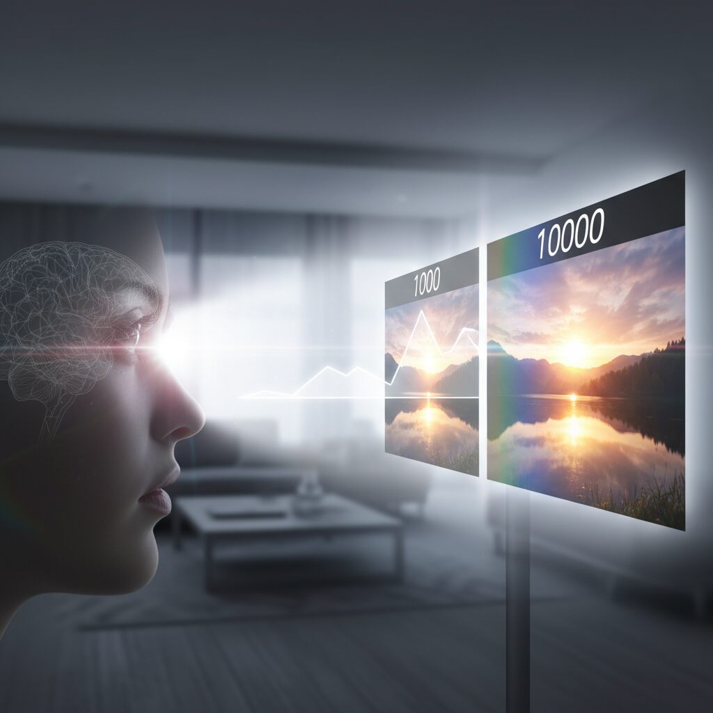 From Nits to JOD: Why Human Vision Sets a Hard Limit のイメージ