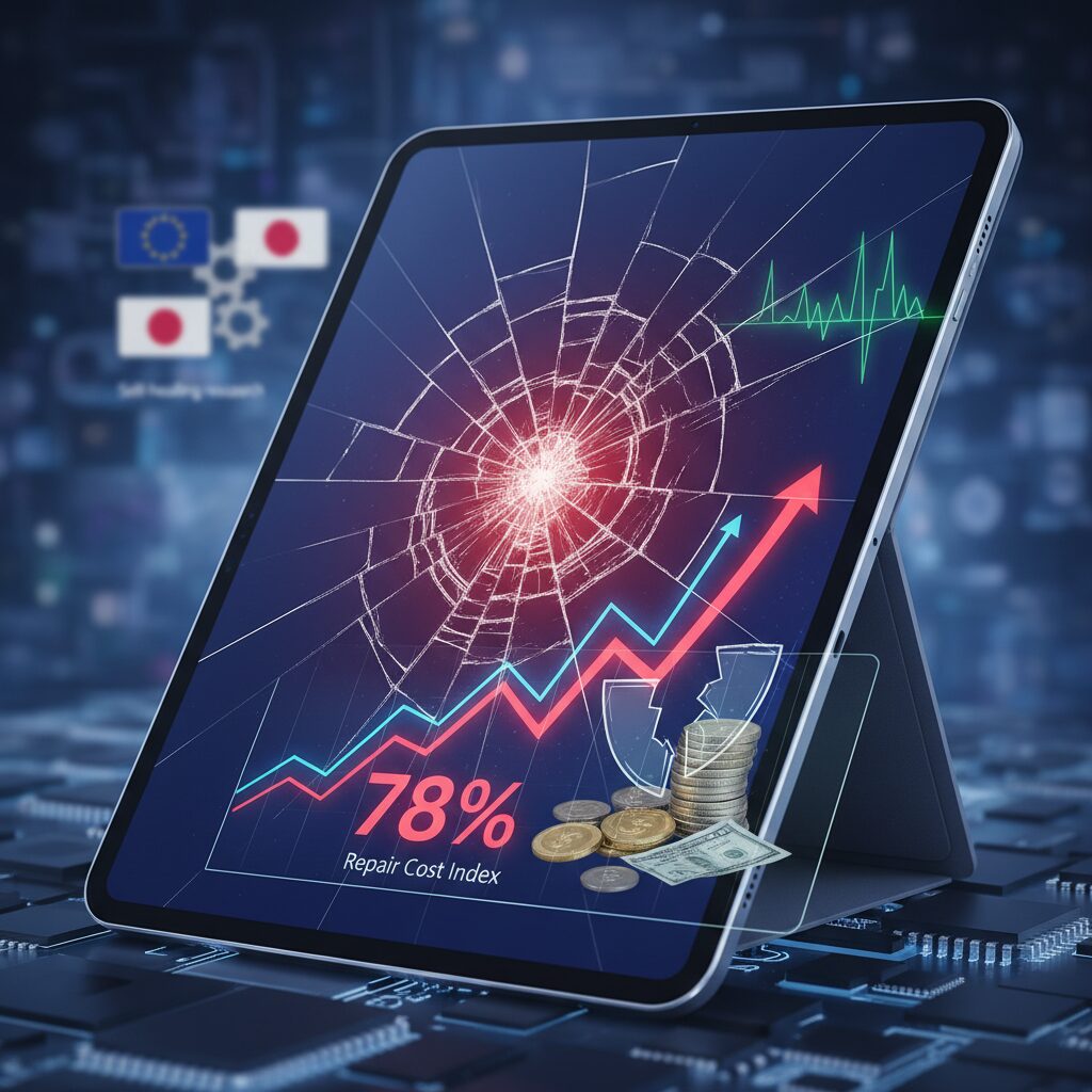 The Real Cost of a Cracked Screen in 2026: Apple iPad Pro, Samsung Galaxy Tab S10, and Surface Compared のイメージ