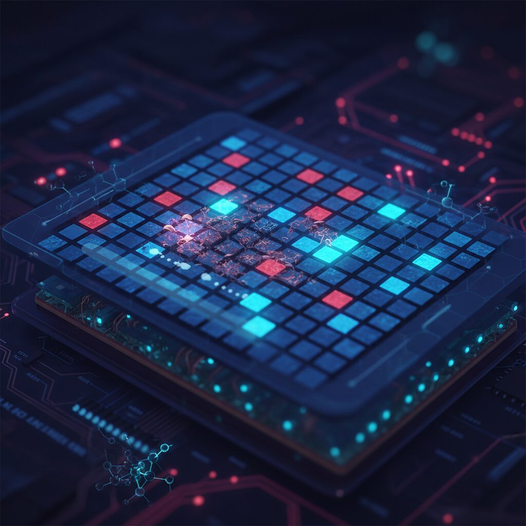 The Physics Behind Burn-In: Organic Degradation and the Blue Pixel Problem のイメージ