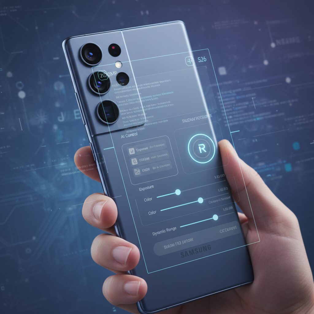Samsung Galaxy S26 Ultra and Expert RAW: 200MP and AI Control のイメージ