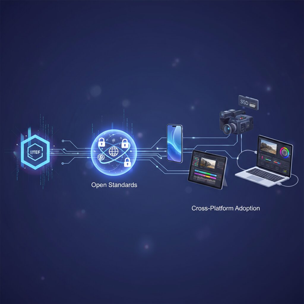 From Codec to Ecosystem: IETF Proposal, Open Standards, and Cross‑Platform Adoption のイメージ