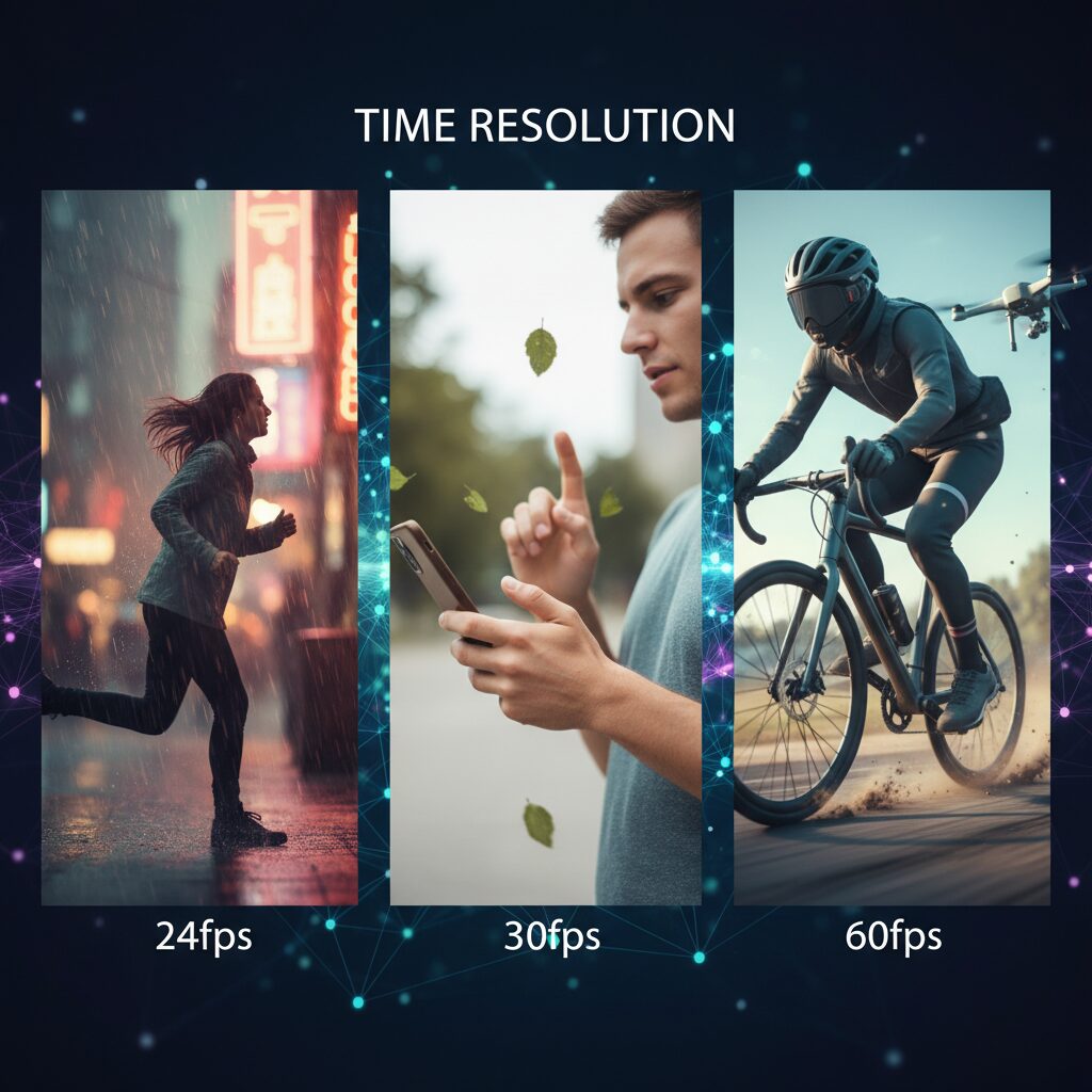 The Science of Time Resolution: What 24fps, 30fps, and 60fps Really Mean のイメージ