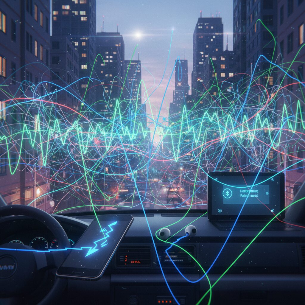 Why 2.4GHz Is More Crowded Than Ever: Spectrum Saturation and Urban Device Density のイメージ