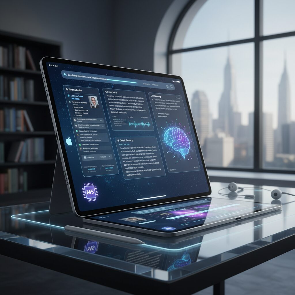 M5 iPad Pro: Desktop-Class Performance in a 5.1mm Body のイメージ