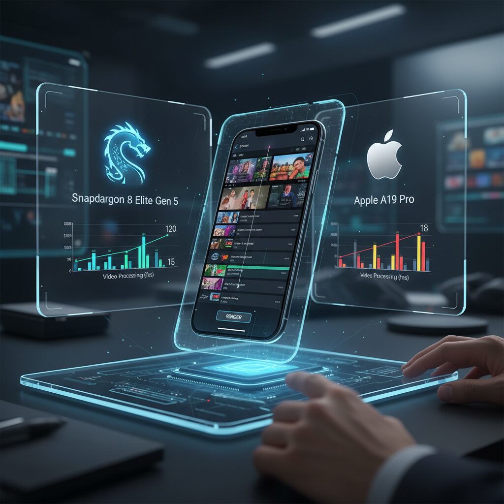 Snapdragon 8 Elite Gen 5 vs Apple A19 Pro: Benchmark Data and Real-World Editing Performance のイメージ