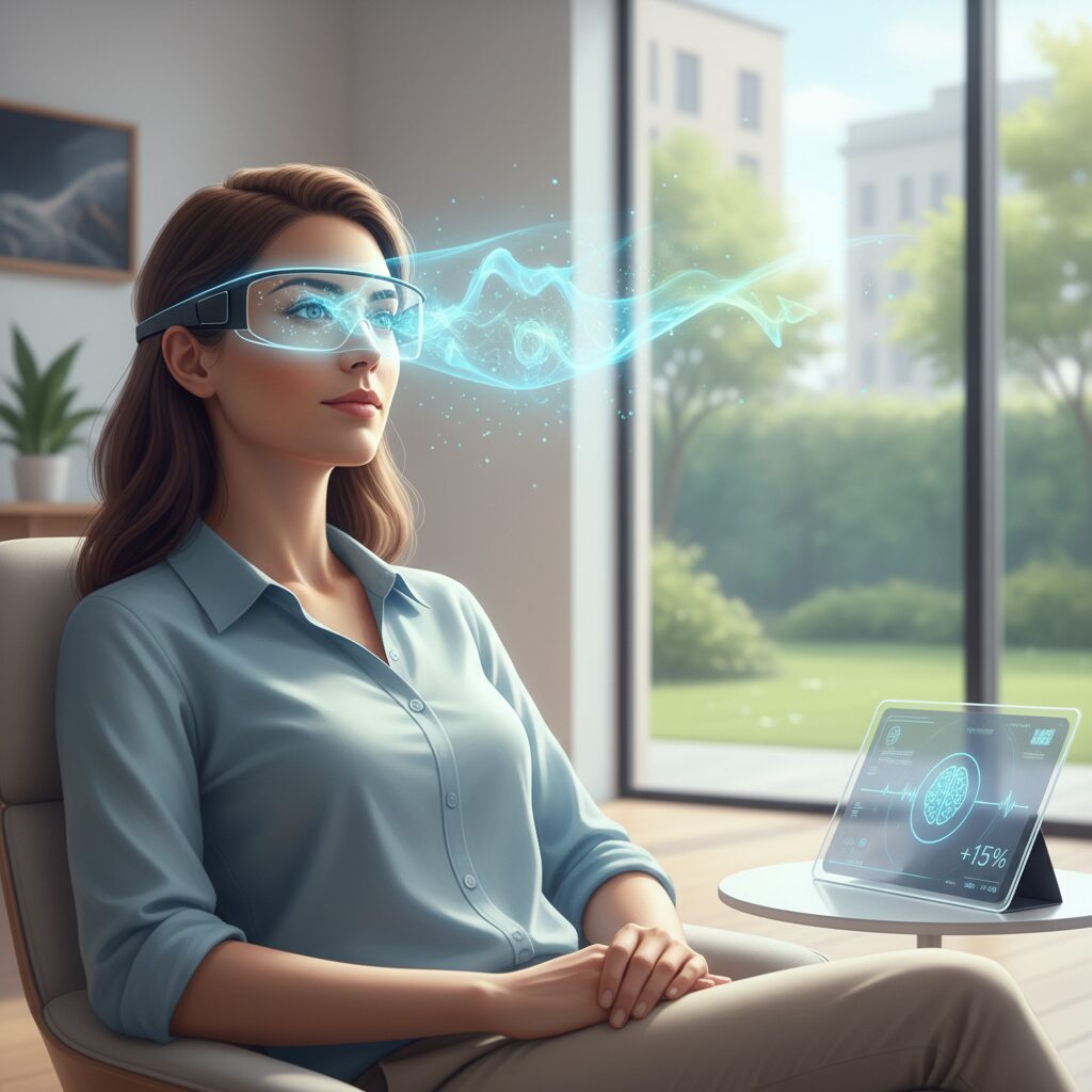 Smart Glasses and XR as Tools for Visual and Mental Relief のイメージ