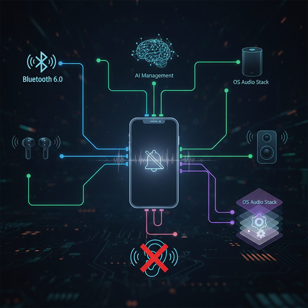Bluetooth 6.0 and the New Complexity of Audio Routing のイメージ