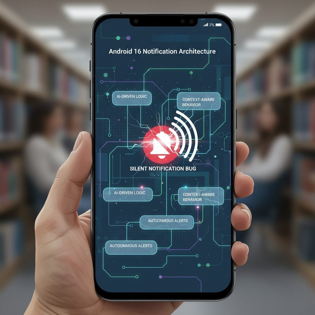 Android 16 Notification Architecture and the Silent Notification Bug のイメージ