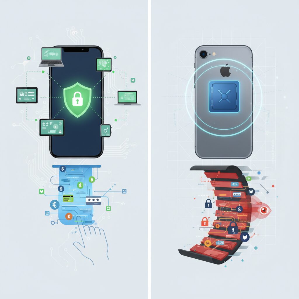 Android vs. iOS Clipboard Security Philosophies in 2026 のイメージ