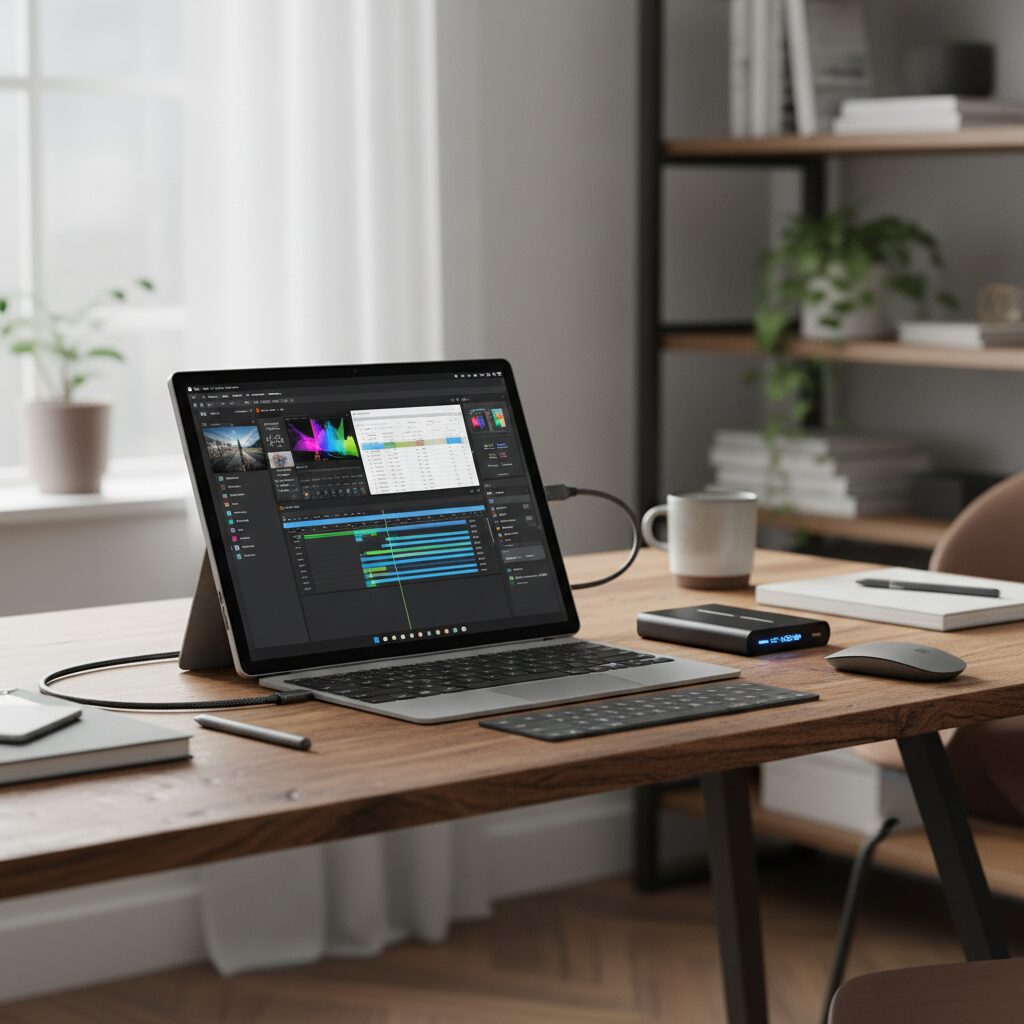 Windows on ARM Maturity with Surface Pro and External SSD Workflows のイメージ