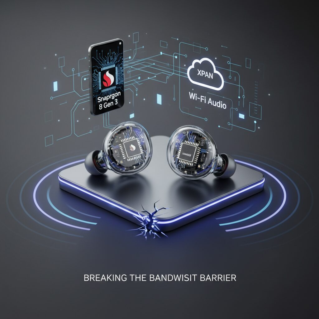Snapdragon 8 Gen 3 and XPAN: Breaking the Bandwidth Barrier with Wi‑Fi のイメージ