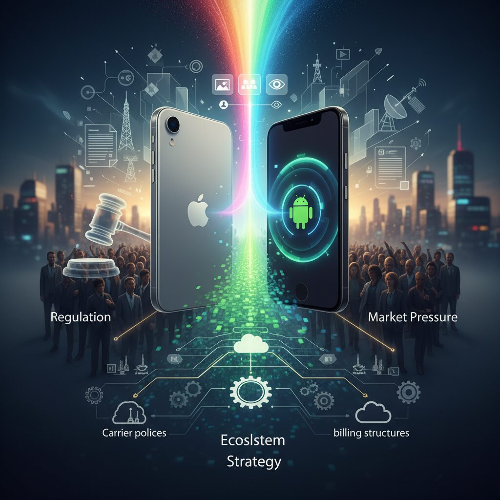 Why Apple Adopted RCS in iOS 18: Regulation, Market Pressure, and Ecosystem Strategy のイメージ