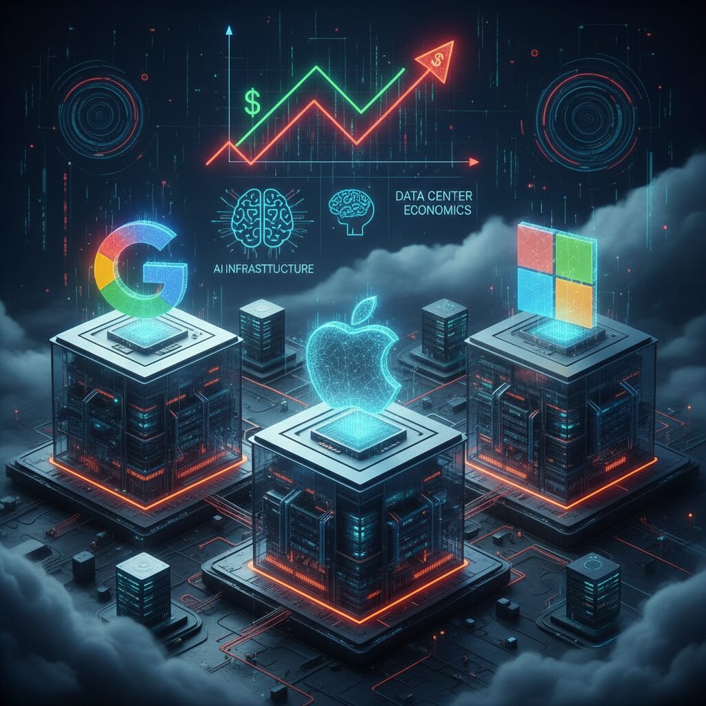 Why Google, Apple, and Microsoft Raised Prices: Inflation, AI Infrastructure, and Data Center Economics のイメージ