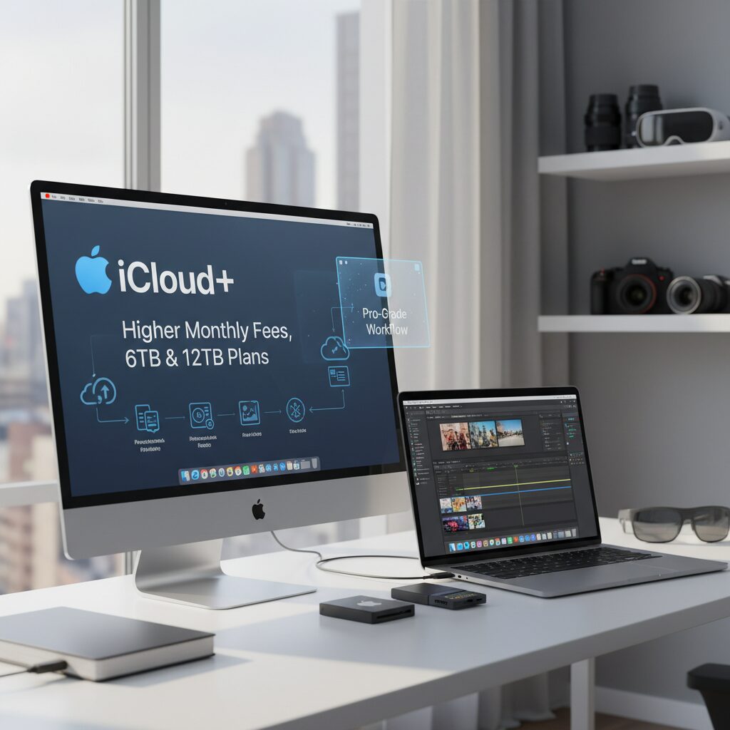 iCloud+: Higher Monthly Fees, 6TB and 12TB Plans, and the Pro-Grade Media Workflow のイメージ
