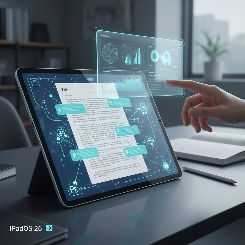 What’s New in iPadOS 26: A Desktop-Class PDF Experience on Tablets のイメージ